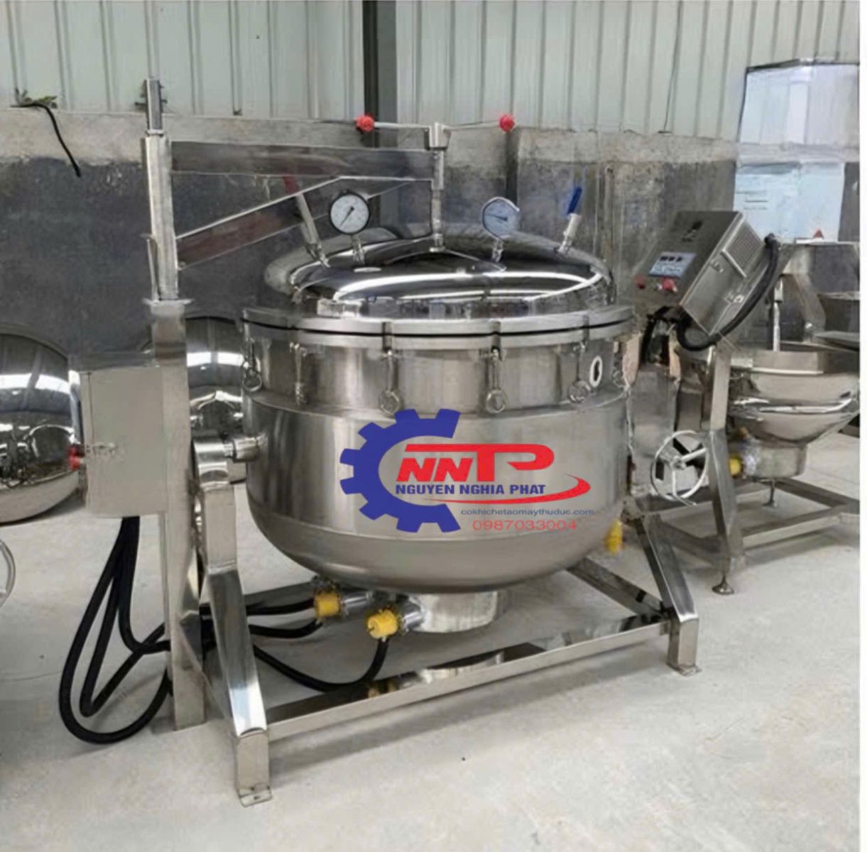 Nồi áp suất công nghiệp 300 lít