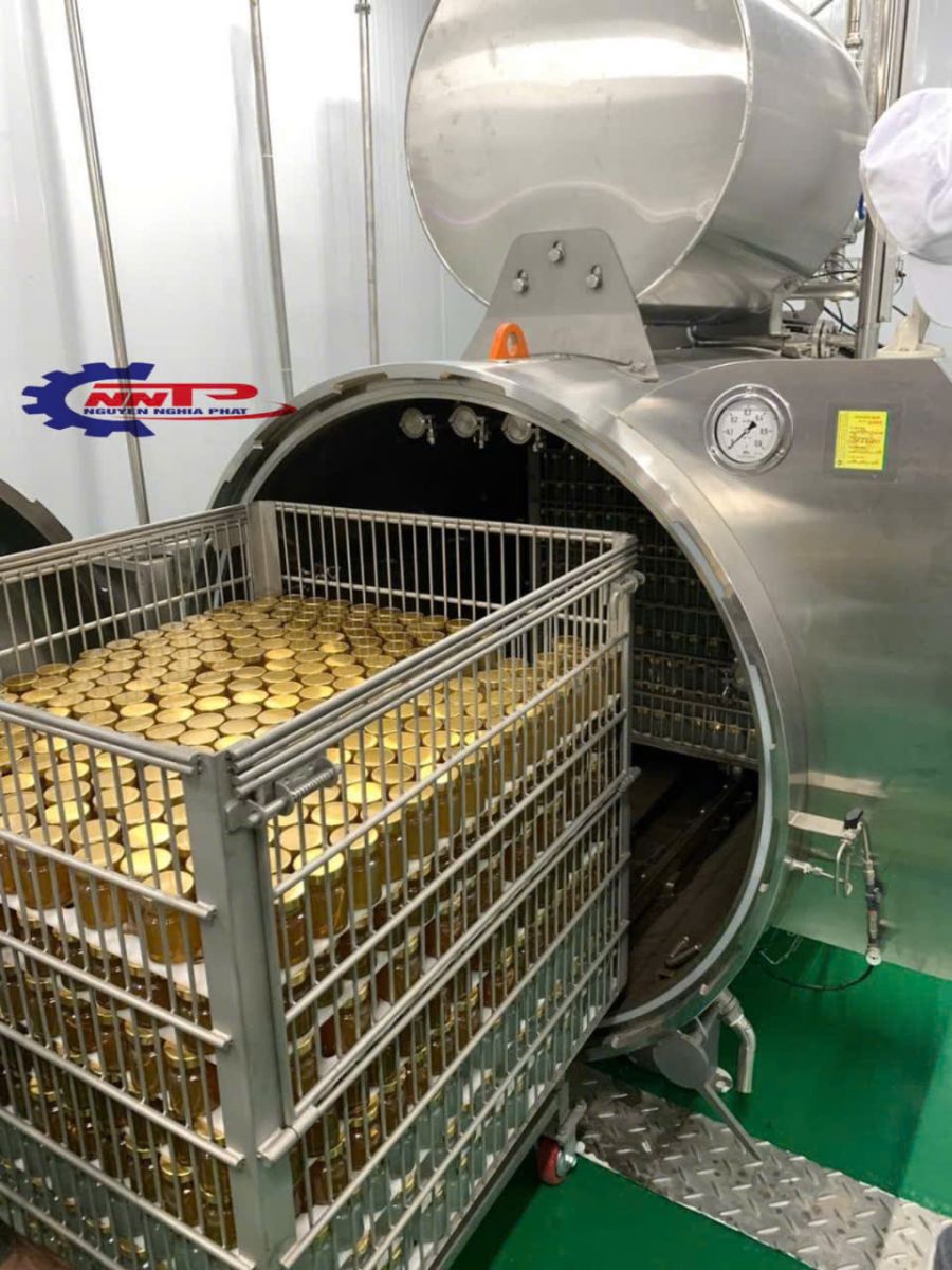 Nồi hấp tiệt trùng 2000 lít