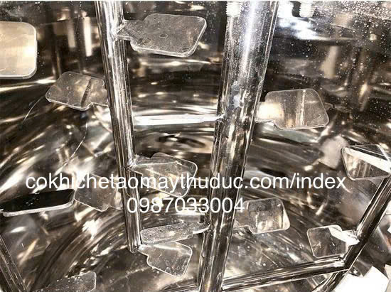 Nồi nấu gia nhiệt có cánh khuấy