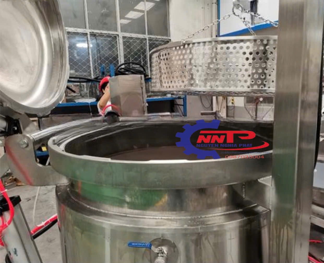 Nồi áp suất điện công nghiệp