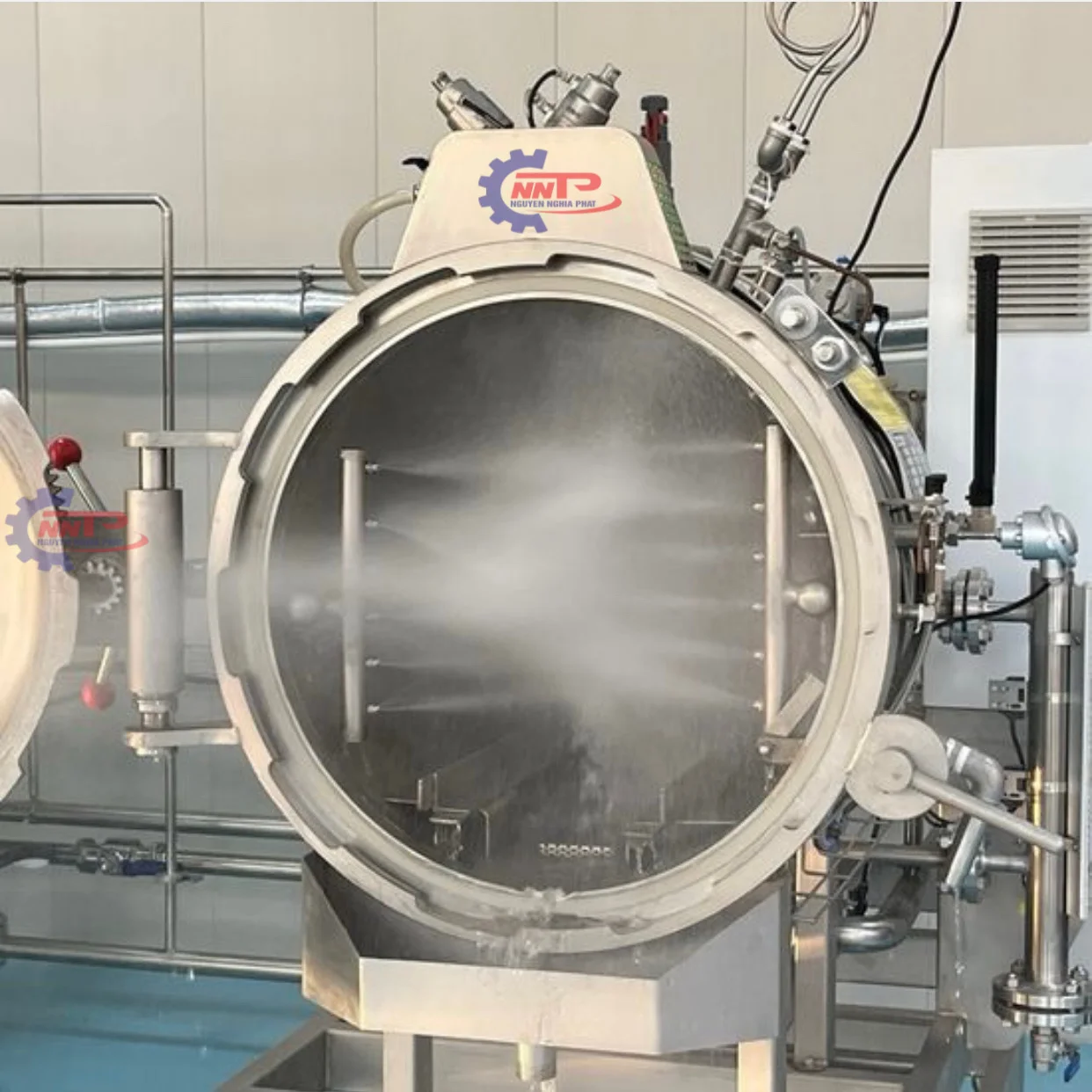 nồi hấp tiệt trùng phun sương 1000L