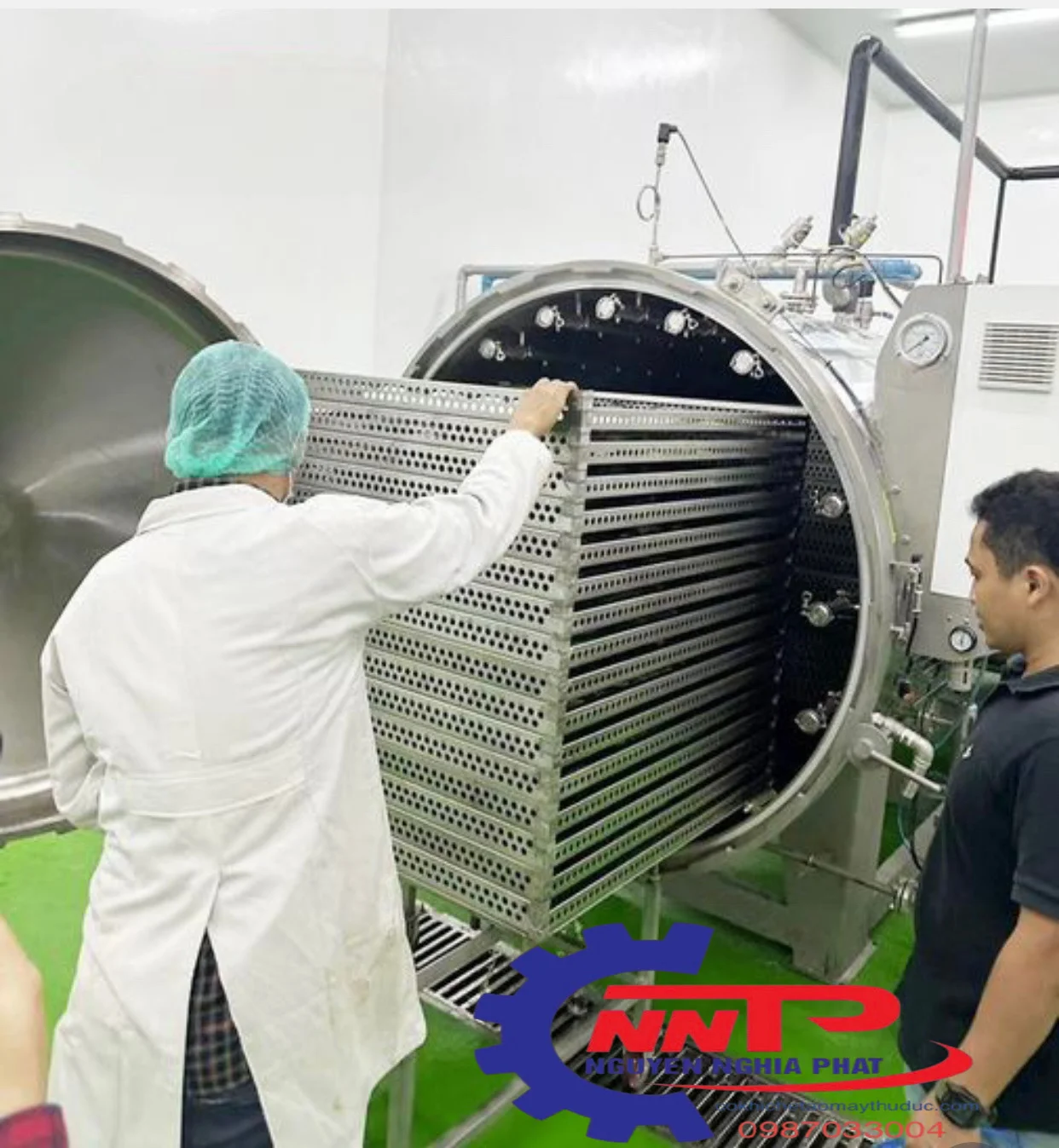 nồi hấp tiệt trùng phun sương 1000L