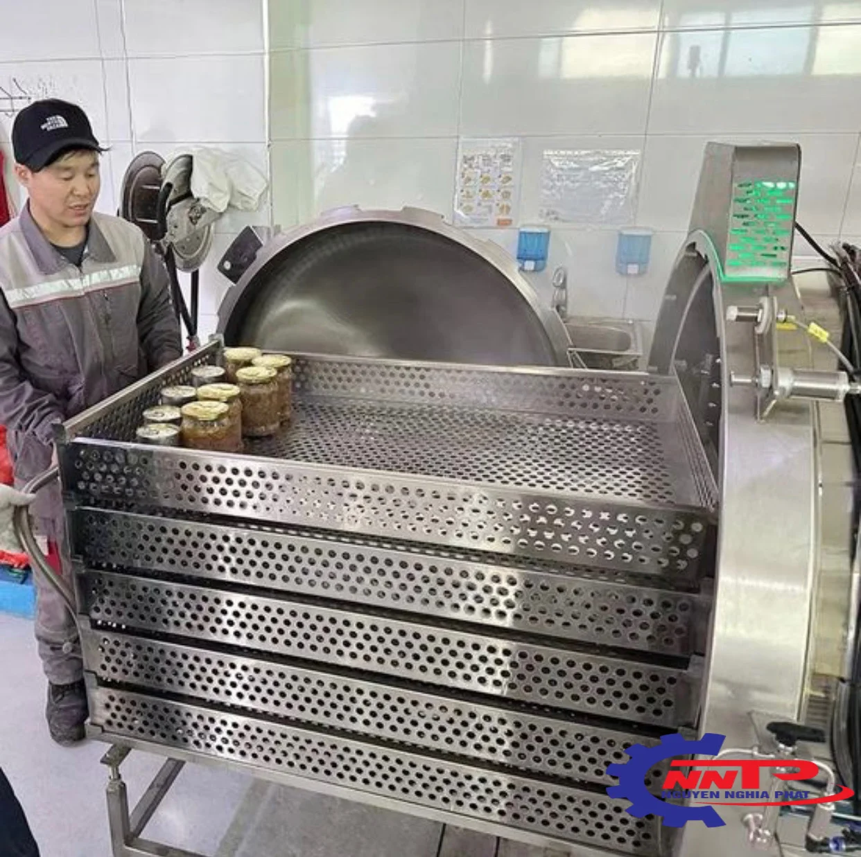 nồi hấp tiệt trùng phun sương 1000L