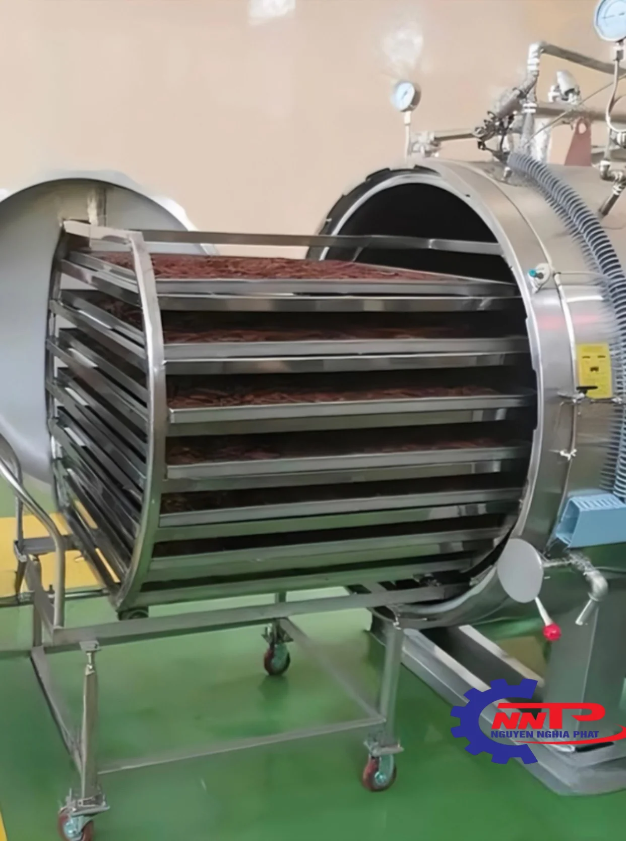 nồi hấp tiệt trùng thực phẩm công nghiệp