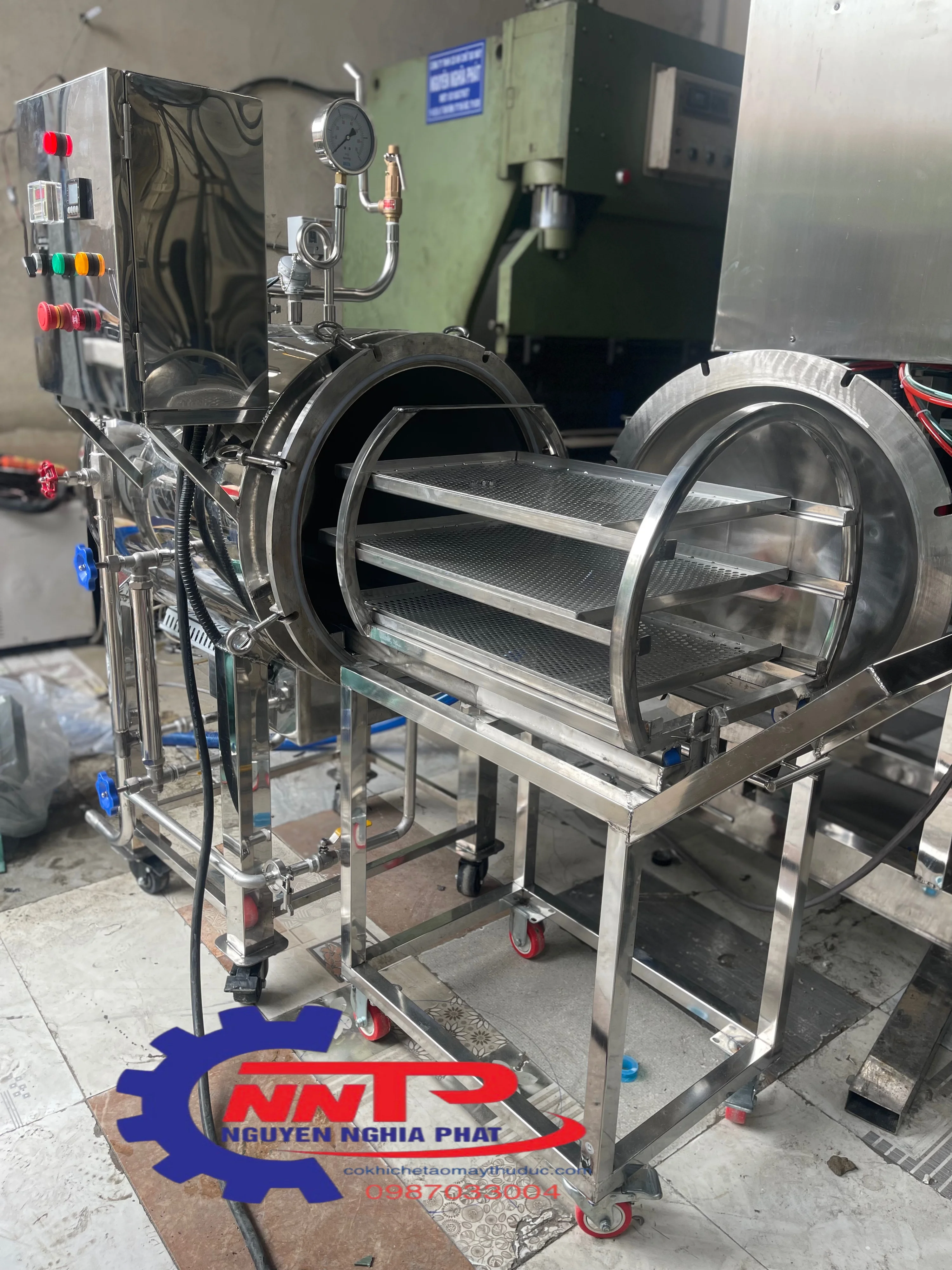 nồi hấp tiệt trùng phun sương