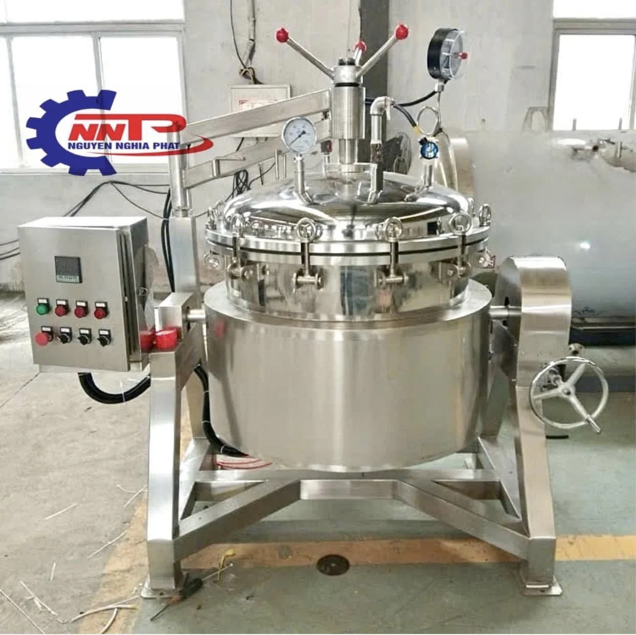 Nồi nấu áp suất công nghiệp