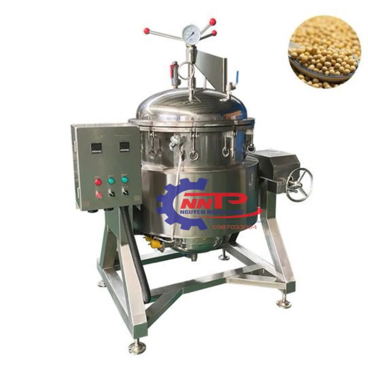 Nồi nấu áp suất công nghiệp