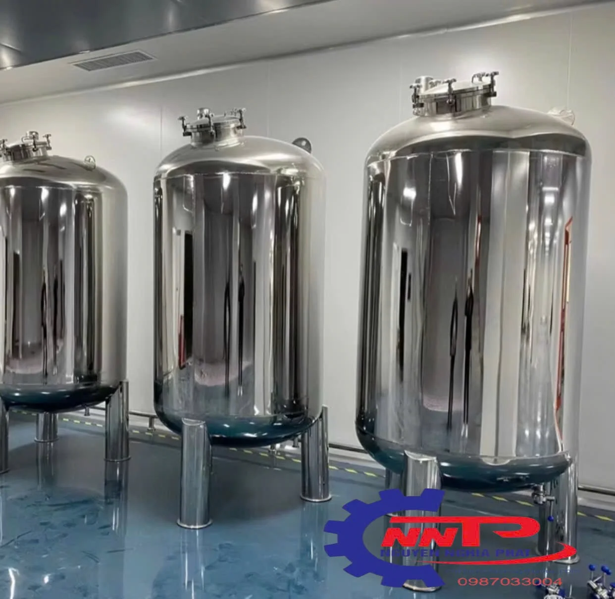 Bồn khuấy gia nhiệt 500L