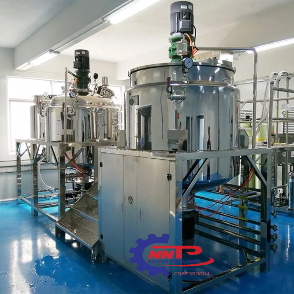 Bồn khuấy gia nhiệt 500L