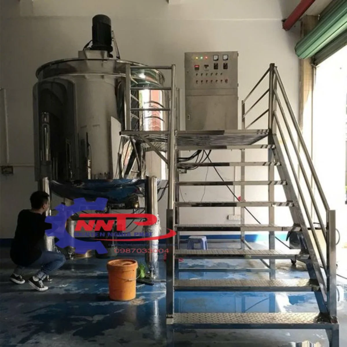Gia công bồn bể inox
