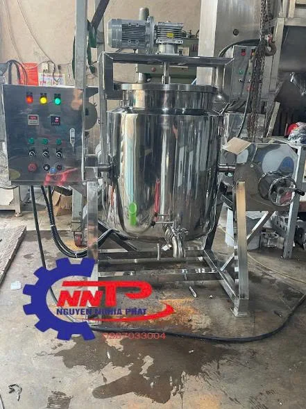bồn gia nhiệt có cánh khuấy