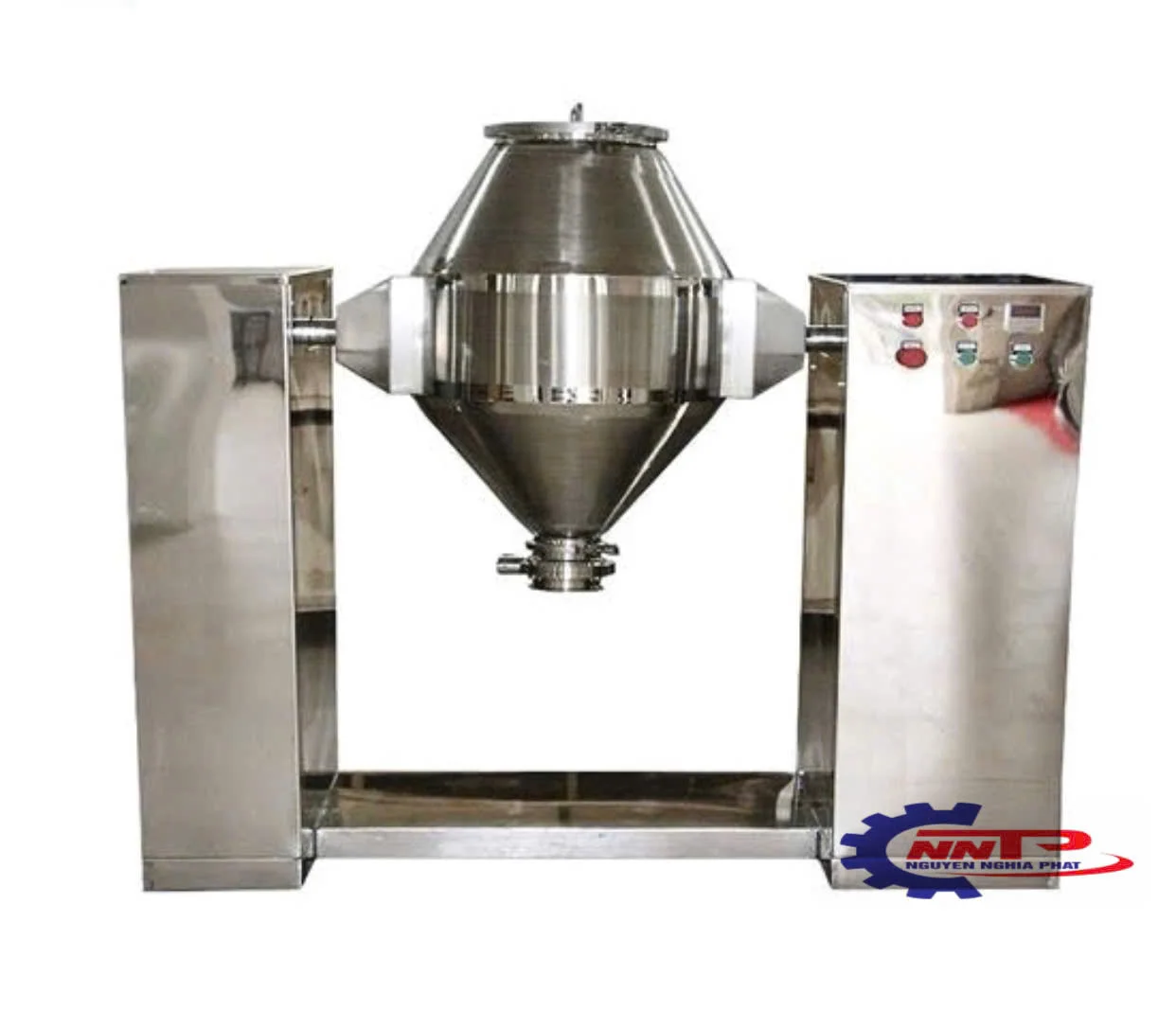 máy trộn bột khô dạng trống