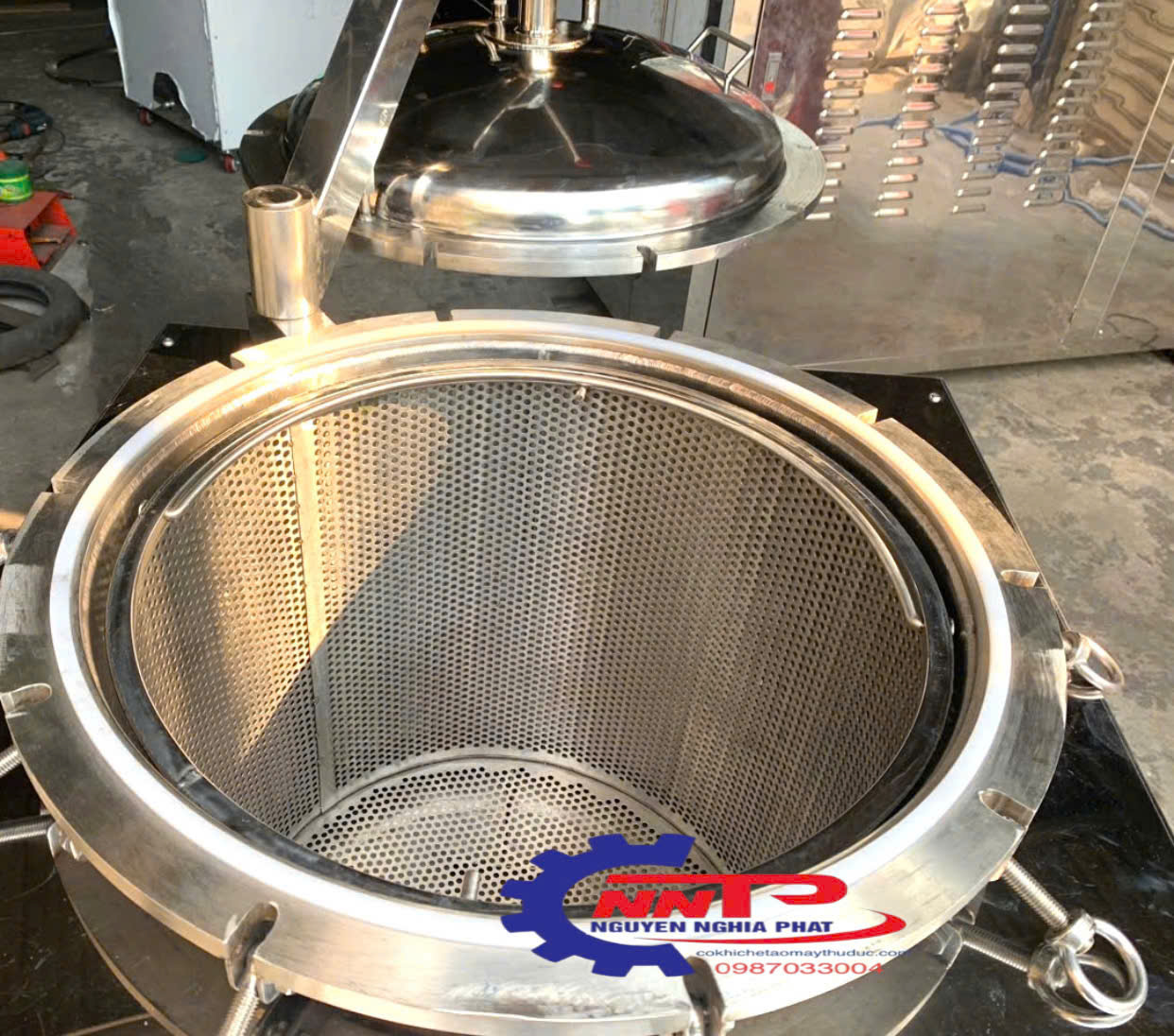 Nồi hấp tiệt trùng 100 lít